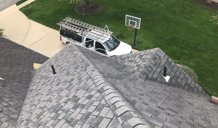 Mario Contracting installing a shingle roof