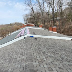 Photo of a multi unit shingle roof project