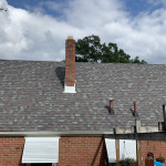 Photo of shingle roofing project