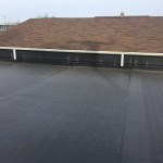 Photo of a rubber and shingle project
